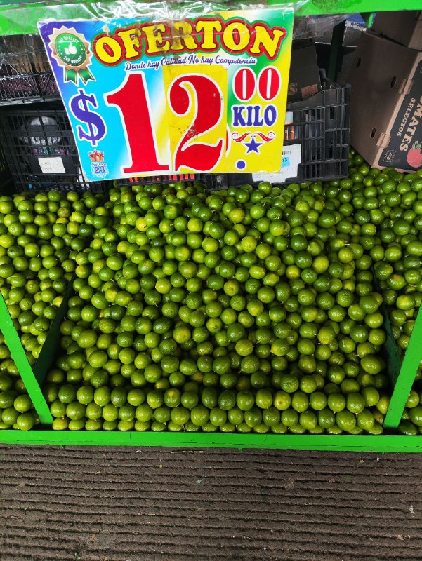 12: kilo limón en tercera sección en #subasta12: kilo limón en tercera sección en #subasta