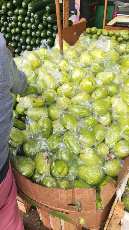11: kilo chayote segunda sección #subasta