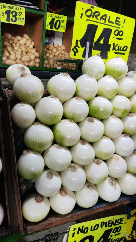 14: kilo cebolla en #subasta segunda sección